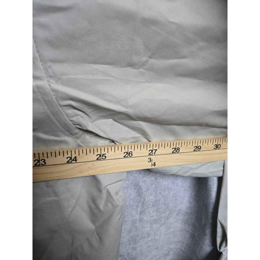 Van Heusen Mens Tan Easy Care Long Sleeve Button Down Dress Shirt 18 34/35 XXL - Picture 3 of 5